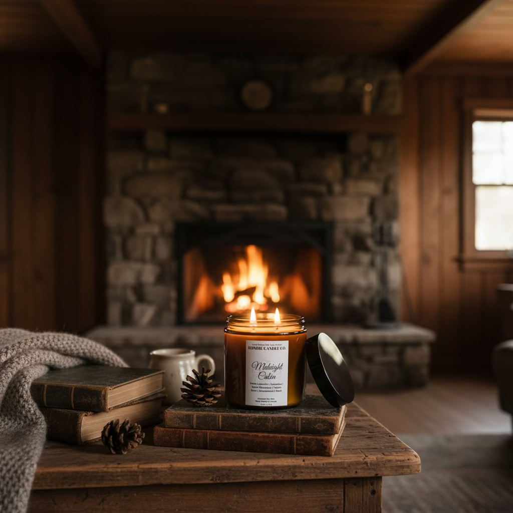 Midnight Cabin Candle 11 oz